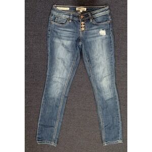 Dollhouse Jeans Women's Size 0 26x28Roll up Skinny Capri